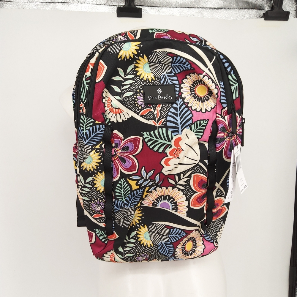 VERA BRADLEY KAUAI FLORAL LIGHTEN UP SPORTY LARGE BACKPACK